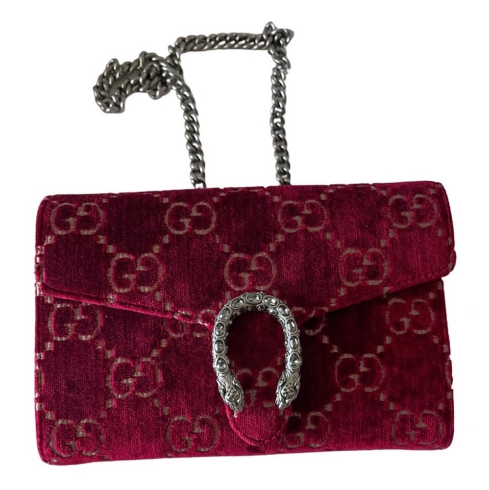GUCCI DIONYSUS VELVET BAG